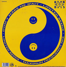 Load image into Gallery viewer, Bomb The Bass : Megablast Rap / Don't Make Me Wait (12")