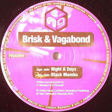 Load image into Gallery viewer, Brisk &amp; V.A.G.A.B.O.N.D. : Night &amp; Dayz / Black Mamba (12")