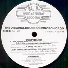 Load image into Gallery viewer, Various : The Original House Sound Of Chicago: Deep House Vol. One (LP, Comp)