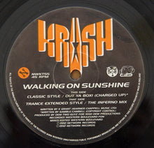 Load image into Gallery viewer, Krush : Walking On Sunshine (12")