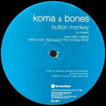 Load image into Gallery viewer, Koma &amp; Bones : Button Monkey (12")