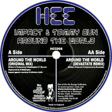 Load image into Gallery viewer, DJ Impact &amp; Tommy Gun : Around The World (12")