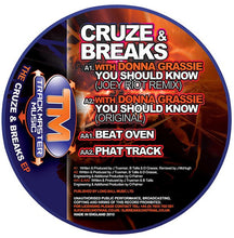 Load image into Gallery viewer, Cruze &amp; Breaks / Donna Grassie : Cruze &amp; Breaks EP (12")