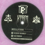 Hellfish - The Beast Incarnate / Face Remover - PRSPCT XTRM - PRSPCTXTRM014 - 12" Purple Transparent Vinyl - Vinyl - Very Good Plus (VG+)