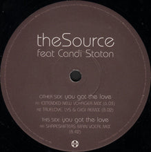 Load image into Gallery viewer, The Source Featuring Candi Staton : You Got The Love (12")