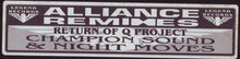 Load image into Gallery viewer, Q Project : Champion Sound &amp; Night Moves (Alliance Remixes) (12",45 RPM)