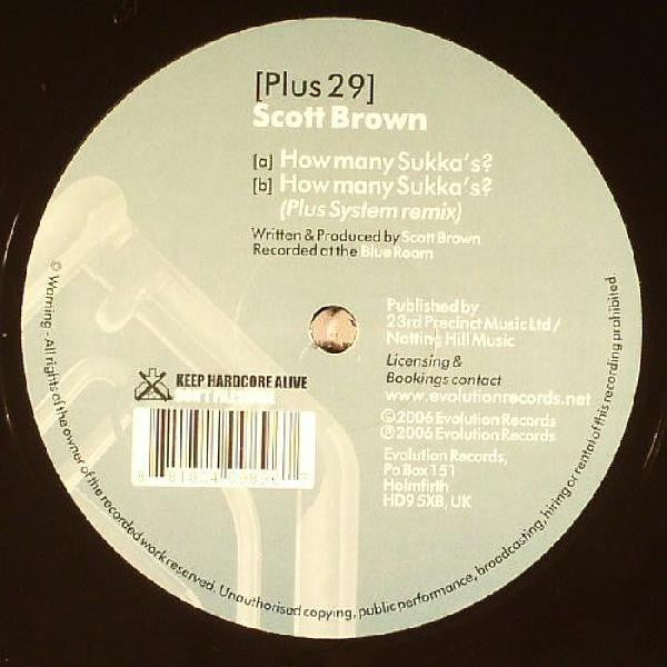 Scott Brown - How Many Sukka's? - Evolution Plus - Plus 29