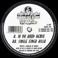 Load image into Gallery viewer, Remarc : In Da Hood (Remix) / Single Finga Killa (12")