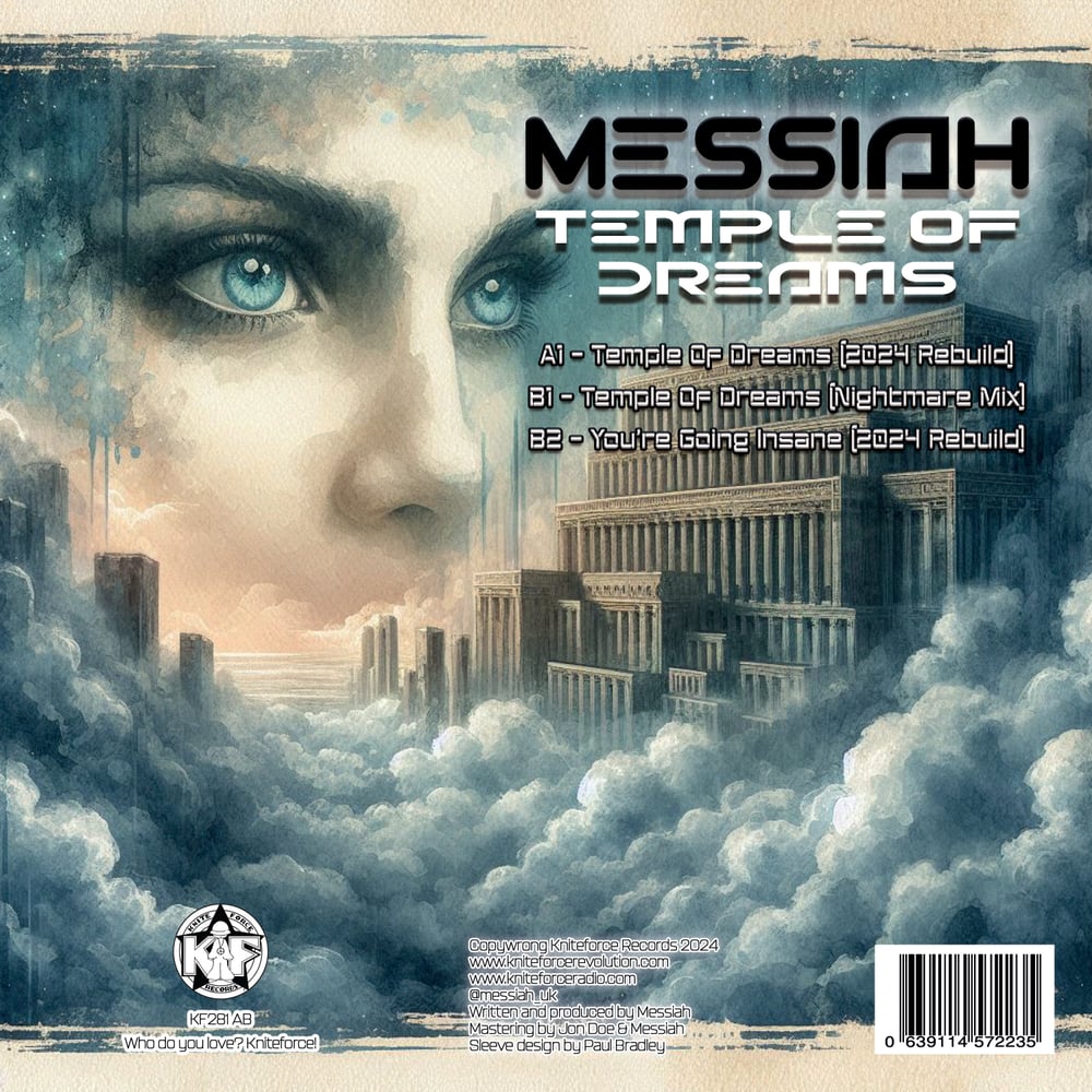 Messiah - Temple Of Dreams EP  - KF281A/B  - 12" Vinyl - Kniteforce