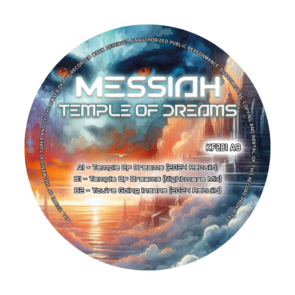 Messiah - Temple Of Dreams EP  - KF281A/B  - 12" Vinyl - Kniteforce