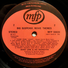 Load image into Gallery viewer, Geoff Love &amp; His Orchestra : Big Suspense Movie Themes (LP, Album)