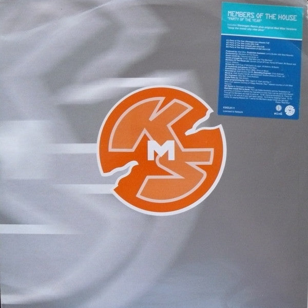 Members Of The House - Party Of The Year - KMS - KMS UK11 - 12" - Vinyl -  Very Good Plus (VG+)