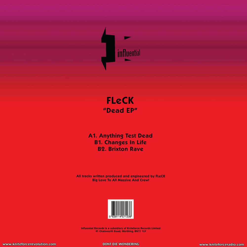 FLeCK - Dead EP - INFL40 Back