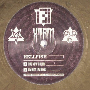Hellfish : The New Ruler / I'm Not Leaving  (12", Gol)