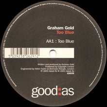 Load image into Gallery viewer, Graham Gold : Fresh &amp; Green / Too Blue (12",45 RPM)