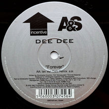 Load image into Gallery viewer, Dee Dee : Forever (Includes Original &amp; Ian Van Dahl Remix) (12")