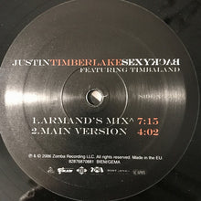 Load image into Gallery viewer, Justin Timberlake : SexyBack (12")