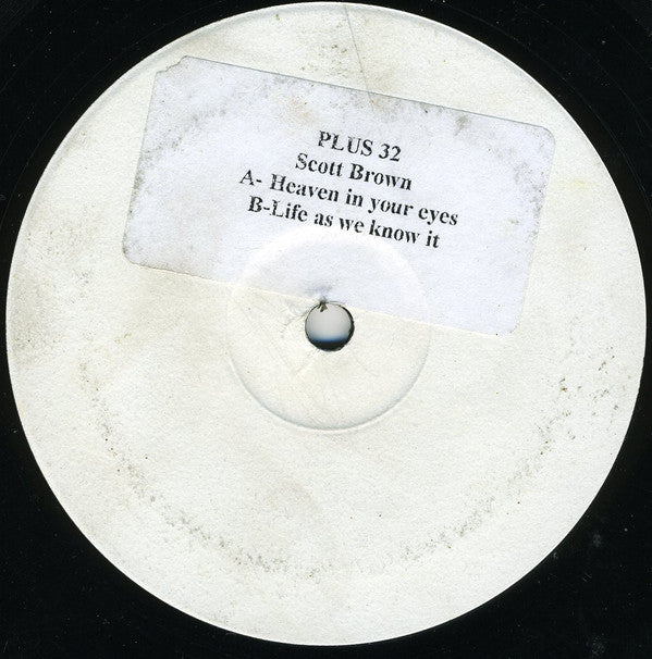 Scott Brown : Heaven In Your Eyes  (12", W/Lbl, Sti)