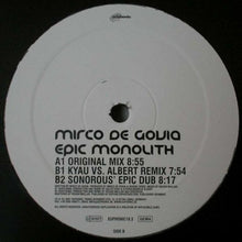 Load image into Gallery viewer, Mirco de Govia : Epic Monolith (12")