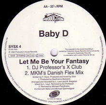 Load image into Gallery viewer, Baby D : Let Me Be Your Fantasy (12")