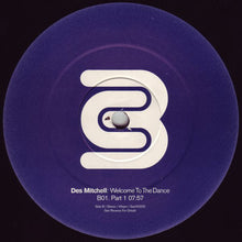 Load image into Gallery viewer, Des Mitchell : Welcome To The Dance (12", Promo)