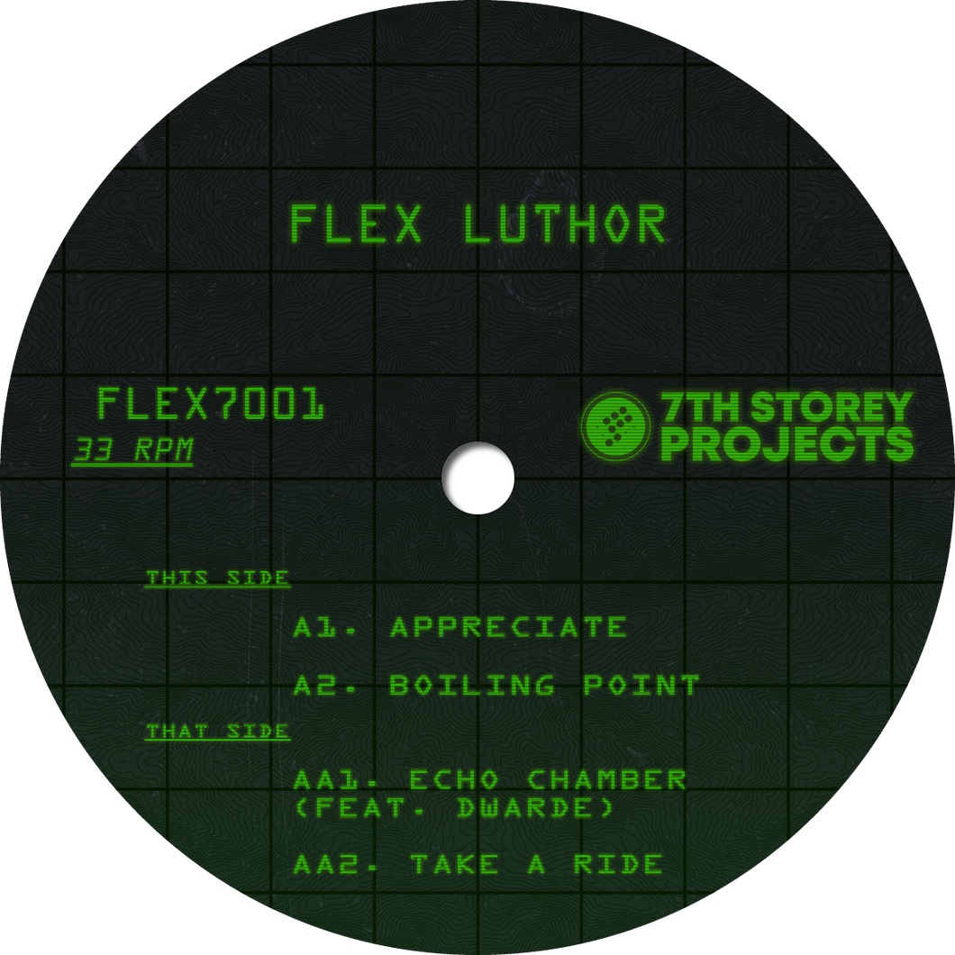 Flex Luthor - Boiling Point EP - 7th Storey Projects - FLEX7001 - 12
