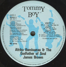 Load image into Gallery viewer, Afrika Bambaataa &amp; James Brown : Unity (12", Single)