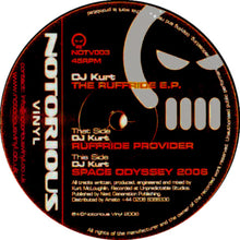 Load image into Gallery viewer, DJ Kurt : The Ruffride E.P. (12", EP)