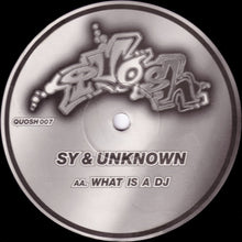 Load image into Gallery viewer, Sy &amp; Unknown : Gonna Get Yours / What Is A DJ (12")