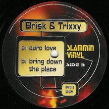 Load image into Gallery viewer, Brisk &amp; Trixxy : Euro Love / Bring Down The Place (12")