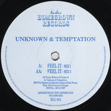 Load image into Gallery viewer, DJ Unknown &amp; DJ Temptation : Feel It (12")
