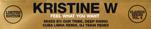 Load image into Gallery viewer, Kristine W : Feel What You Want (12", Ltd)