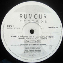 Load image into Gallery viewer, Various : Happy Anthems Volume One - The Heart Of Hardcore Raving (2xLP, Comp)