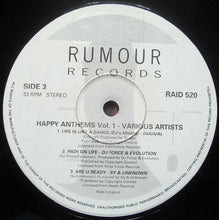 Load image into Gallery viewer, Various : Happy Anthems Volume One - The Heart Of Hardcore Raving (2xLP, Comp)