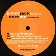Load image into Gallery viewer, Junior Jack Feat. Shena : Dare Me (Stupidisco) (12")