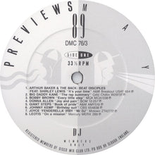 Load image into Gallery viewer, Various : May 89 - Previews (LP, Comp)