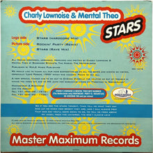 Load image into Gallery viewer, Charly Lownoise &amp; Mental Theo : Stars (12")