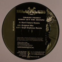 Load image into Gallery viewer, Simon Perry : Don't Let Me Down (12")