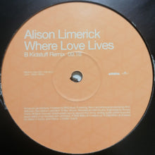 Load image into Gallery viewer, Alison Limerick : Where Love Lives (12", Promo)
