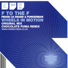 Load image into Gallery viewer, F To The F : Wheels In Motion (12&quot;)