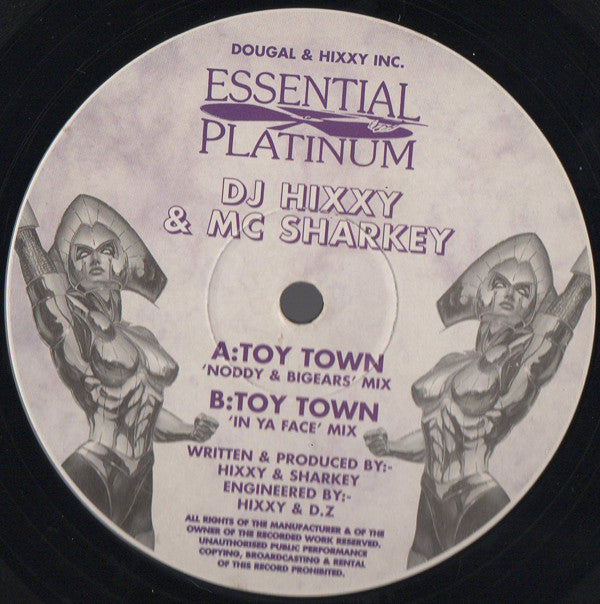 Hixxy & Sharkey : Toy Town (12", Pic)