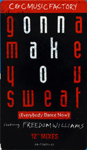 Load image into Gallery viewer, C + C Music Factory Featuring Freedom Williams : Gonna Make You Sweat (Everybody Dance Now) (12", Pic)