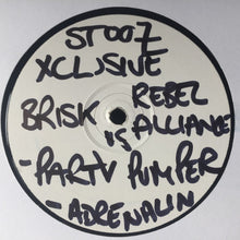 Load image into Gallery viewer, Brisk Vs. Rebel Alliance (2) : Party Pumper / Adrenaline Flowing (12", Blu)