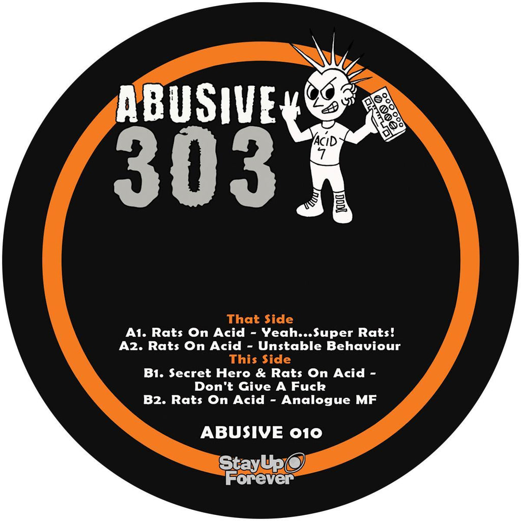 Rats On Acid - Yeah....Super Rats - ABUSIVE010RP alt
