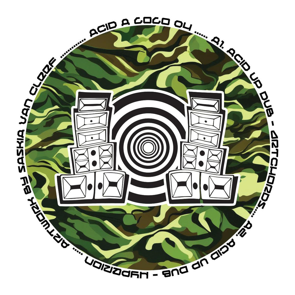 Acid Up Dub - Acid A GoGo 004 - Acid A Gogo - ACIDGO004 - 12" Vinyl - Acid Techno - Dutch Import