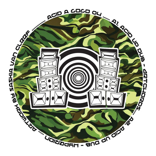 Acid Up Dub - Acid A GoGo 004 - Acid A Gogo - ACIDGO004 - 12" Vinyl - Acid Techno - Dutch Import