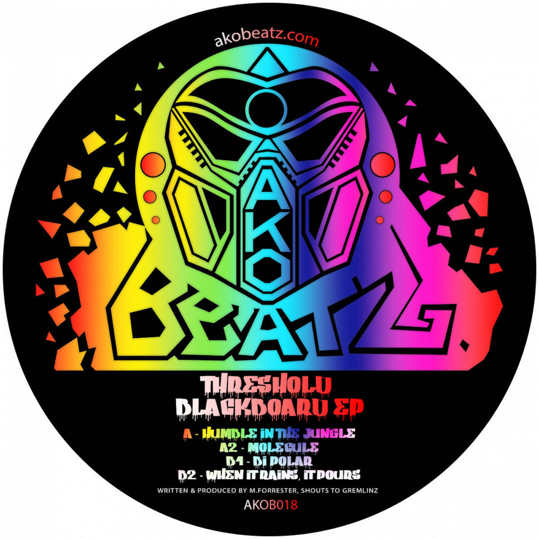 Threshold -  Blackboard EP - AKOB018 - AKO Beatz - 12