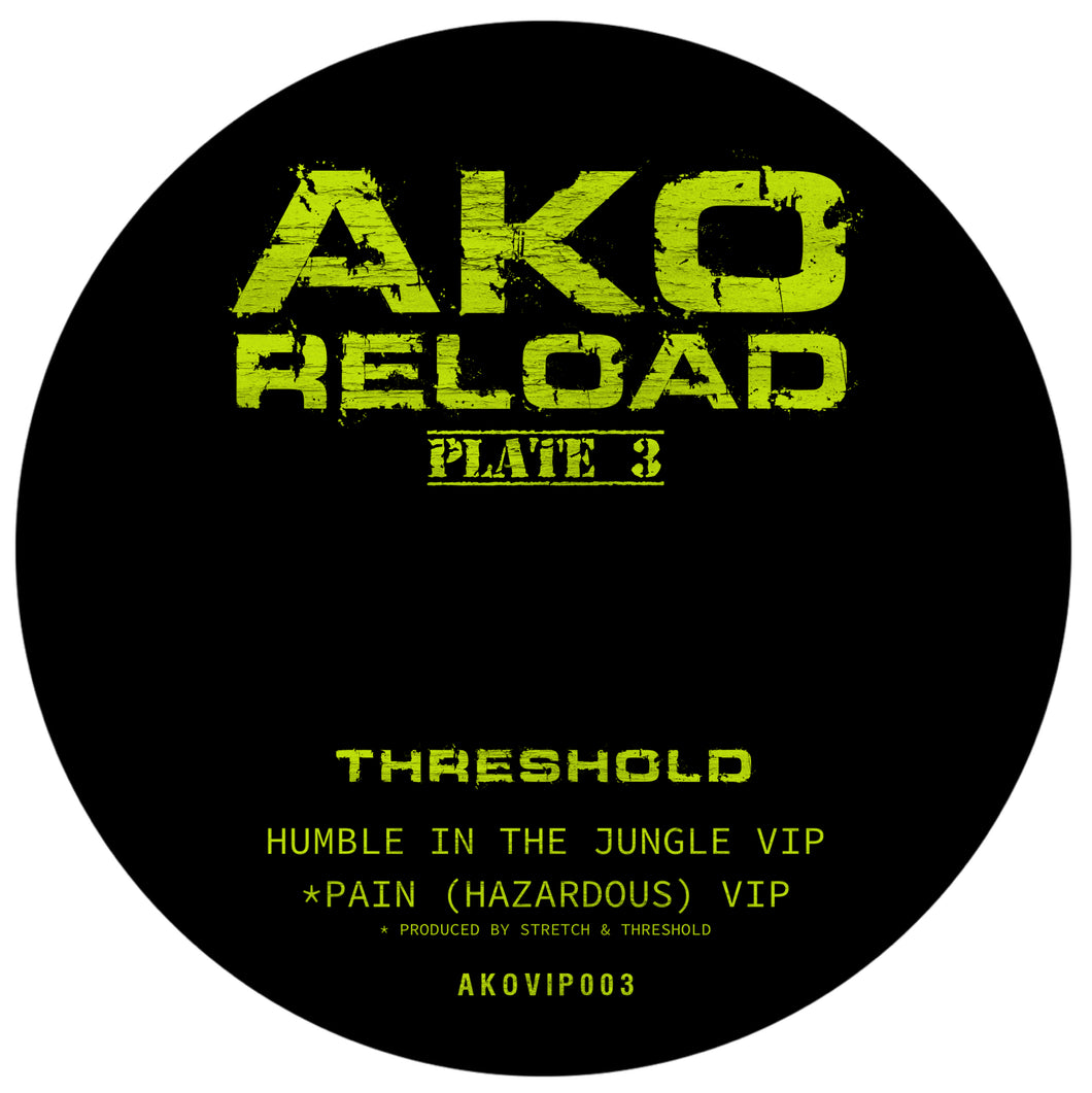 Threshold - Plate 3 - AKO VIP  - AKOVIP003 - 12
