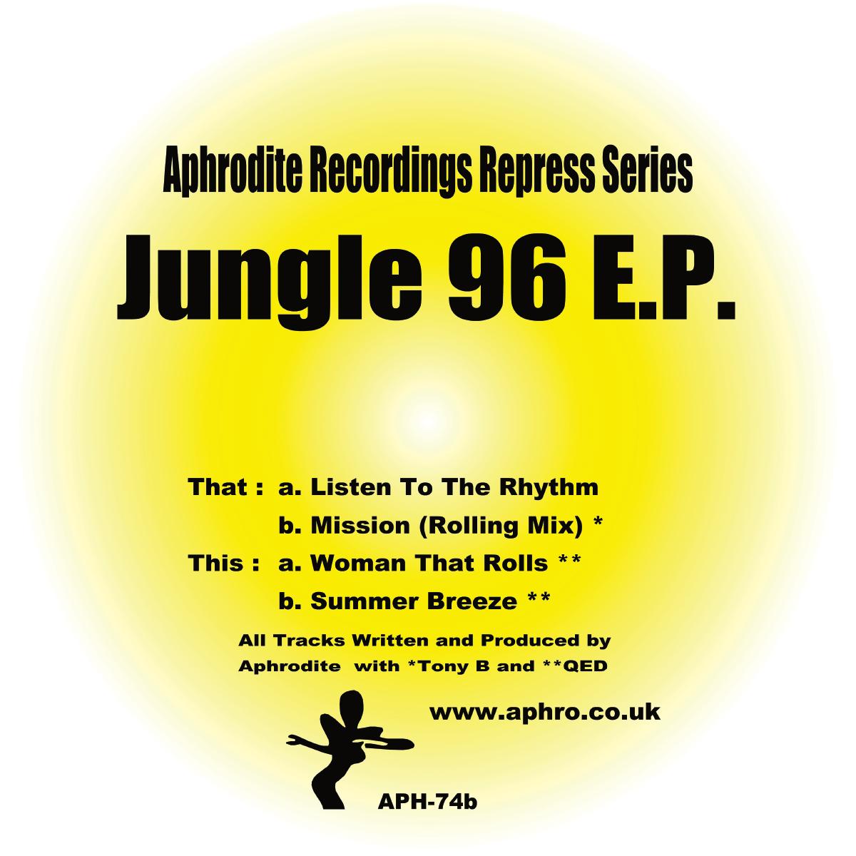 Aphrodite Recordings - Aladdin Classic Jungle - Listen To The Rhythm  - 12" Vinyl - APH-74