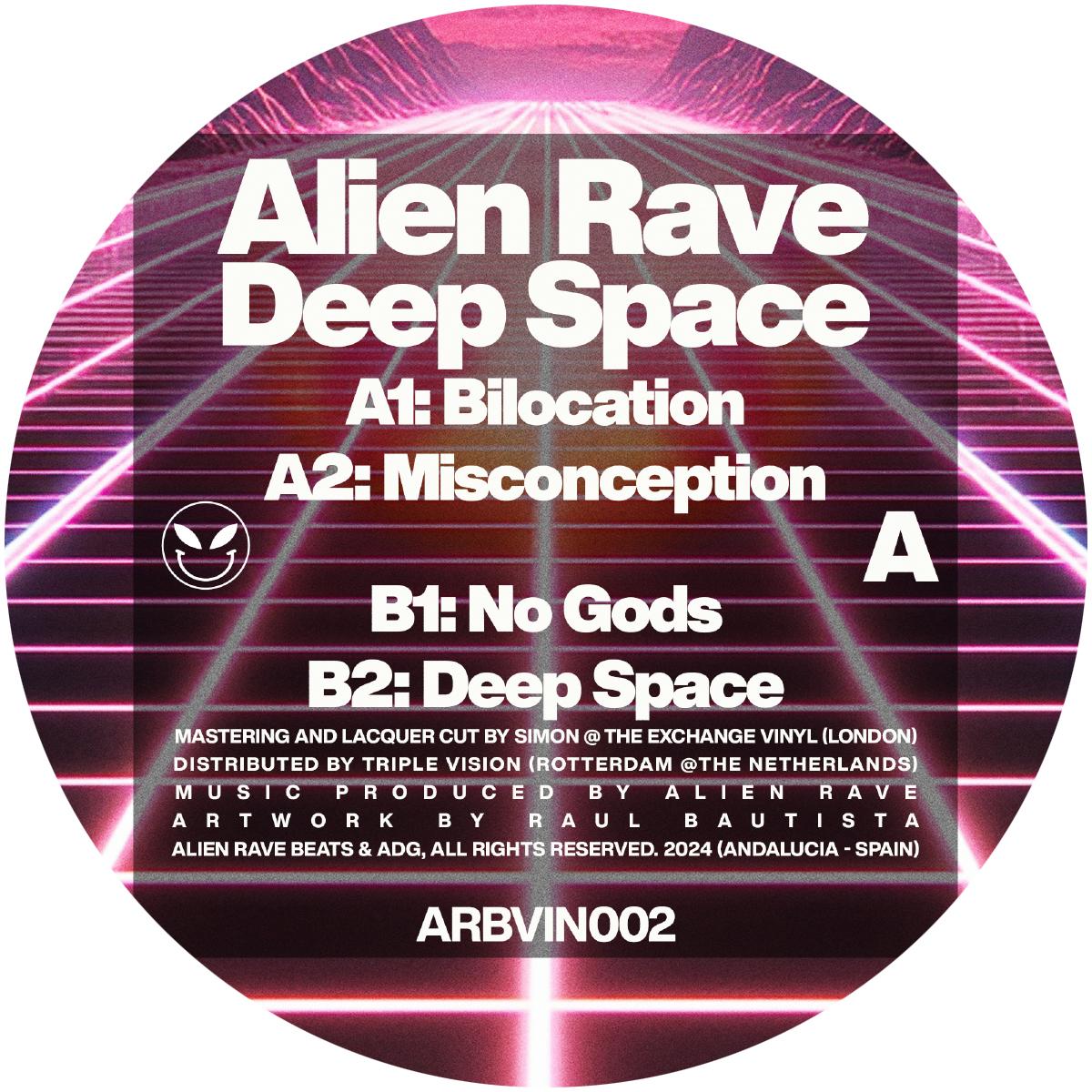 Alien Rave - Alien Rave Beats - Deep Space - ARBVIN002 - 12